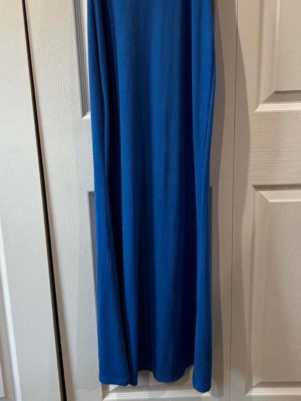 Wild Fable Blue Spaghetti Strap Maxi Bodycon Summer Dress - Picture 5 of 8